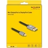 Kabelis Delock DisplayPort Mini - DisplayPort 2m juoda (81092)