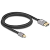 Kabelis Delock DisplayPort Mini - DisplayPort 1 m juoda (81091)