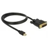 Kabelis Delock DisplayPort Mini - DVI-D 1m juoda (83988)