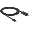 Delock Cable Mini Displayport 1.1 male > HDMI-A male 2 m juodas