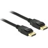 Delock Atrakinimo kabelis DisplayPort 1.2 kištukas > DisplayPort kištukas 1 m juodas 4K