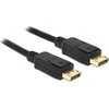 Delock Atrakinimo kabelis DisplayPort 1.2 kištukas > DisplayPort kištukas juodas 4K 60 Hz 10m