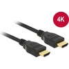 Delock kabelis HDMI A kištukas > HDMI A kištukas 4K 1 m