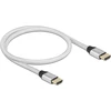 Delock Ultra High Speed HDMI kabelis 48 Gbps 8K 60 Hz sidabrinis 2 m sertifikuotas
