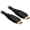 Delock kabelis HDMI A vyriškas > HDMI A vyriškas plokščias 3 m