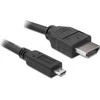 DELOCK laidas HDMI A-D St/St 3,0m