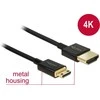 Kabelis Delock Juodas HDMI mini - HDMI (84778)