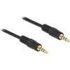 DELOCK Cable Stereo Jack 3,5 mm 4 kontaktų 2m