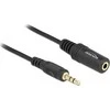 Delock Kabelis minijack plėtinys M/F 3Pin 3m juoda
