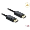 Kabelis Delock DisplayPort - DisplayPort 1 m juoda (81671)