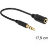 DELOCK Cable Stereo lizdas 3,5 mm 4 kontaktai