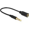 DELOCK Cable Stereo lizdas 3,5 mm 4 kontaktai
