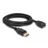 Kabelis Delock DisplayPort 1.2 prailginimo laidas 4K 60 Hz 3 m (80003)