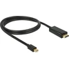 Delock Cable Mini DisplayPort 1.1 male > HDMI-A male 1 m juodas
