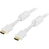 Kabelis Deltaco HDMI - HDMI 3m balta (HDMI- 1030A)