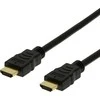 DELTACO HIGH-SPEED FLEX HDMI kabelis, 1M, 4K UHD 60Hz, juodas / HDMI-1010D-FLEX
