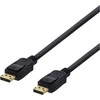 DELTACO DisplayPort monitorius kabelis, UltraHD in 30Hz, 10m, 20-pin ha - ha, juodas / DP-4100