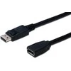 Kabelis Digitus Rodyti Uostas - DisplayPort 2m juoda (AK-340200- 020- S)