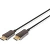 Assmann Electronic ASSMANN DisplayPort AOC Hibridinio pluošto prijungimo kabelis M/M 20m UHD 8K60Hz CE auksinis bl