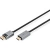 Digitus Kabelio adapterio ekrano prievadas – hdmi 4k 30hz dp/hdmi m/m 3m