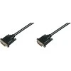 Assmann Electronic ASSMANN DVI prijungimo kabelis DVI(24+1) M/M 0.5m DVI-D Dual Link bl