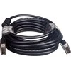 Assmann Electronic ASSMANN DVI prijungimo kabelis DVI(24+1) 2x ferrit M/M 10.0m DVI-D Dual Link bl