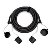 Įkrovimo kabelis automobiliams Platinet EV Charging Cable Type 2 32A 7,4KW 7M Juoda/Balta [46458] (EV_PEVC7KW7B)