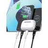 Dudao L25C USB-C - USB-C Silicone Cable 60W 1m - Baltas