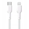Dudao L9X 30W USB-C – Lightning kabelis 1m – baltos spalvos