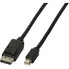 Efb Elektronik EFB „DisplayPort Mini“ – „DisplayPort“ kabelis 3 m juodas (K5565SW.3)