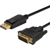 Vaizdo Laido Adapteris - Savio Cl-122 DisplayPort DVI 3m Juodas