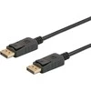 DisplayPort Kabelis - Savio CL-137 3 m Juoda
