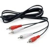 Kabelis Equip RCA (Cinch) x2 - RCA (Cinch) x2 2,5m juoda (147094)