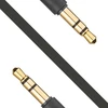 FIXED AUX Cable 2 x 3.5 mm jack, juodas