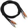 Kabelis Fosi Audio 2xRCA-2xRCA 0,3 m (6976136961185)