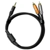 „Fosi Audio“ kabelis Jack 3.5 mm – 2xRCA – 1,2 m (6976136961307)