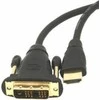 GEMBIRD CC-HDMI-DVI-15 HDMI-DVI kištukas-kištukas kabelis su auksinėmis jungtimis, 4,5 m, urmu pakuotė