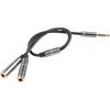 Genesis NATEC NKA-0729 aukščiausios kokybės 4 PIN ausinių adapteris, skirtas PS4 kompiuteriui