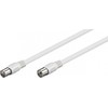 Kabelis Goobay Antenowy 10m balta (JAB-4410929)