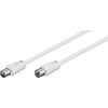 Kabelis Goobay Antenowy 15m balta (11515)