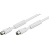 Goobay antenos laidas, 20 m, baltas