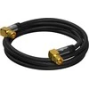 Wentronic FF SAT antenos jungtis Juodas Angle Goobay 1m