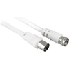 Antenos jungtis gn TV - wt F Goobay Balta 2.5m