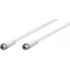 Kabelis Goobay Antenowy (F) 2m balta (JAB-4410966)
