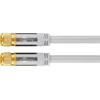 Wentronic Kabelis Goobay Antenowy (F) 2m balta (JAB-4411000)