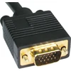 Wentronic Kabelis VGA Goobay M/M Gold juoda - 10m