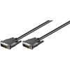 Kabelis Goobay DVI-D - DVI-D 0.5m juoda (93295)