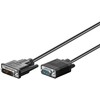 MicroConnect DVI-I į D-Sub (VGA) laidas, 1 m ilgio (50989)