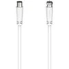 Hama KABELIS ANTENOWY 90DB WTYK F - GNIAZDO ANTENOWE 1,5M