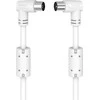 Inline Hama antenos kabelis 3m baltas (002050570000)